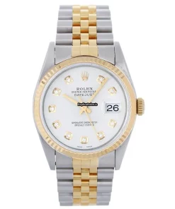 Amazing Replica Rolex Datejust 16233 Automatic Movement 36mm Gold/steel Case Mens/unisex Watch