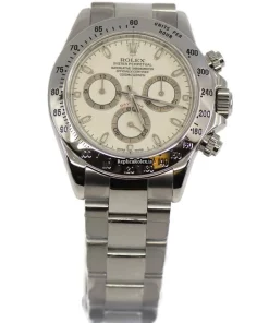 Amazing Fake Rolex Daytona 116520 Caliber 4130 Automatic Movement 40mm Steel Case Mens/unisex Watch