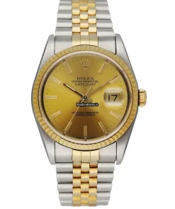 Design Fake Rolex Datejust 16233 Caliber 3135 Automatic Movement 36mm Steel Case Mens/unisex Watch
