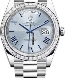 Attractive Copy Rolex Day-date 40 228396tbr Automatic Movement 40mm Platinum Case Mens/unisex Watch