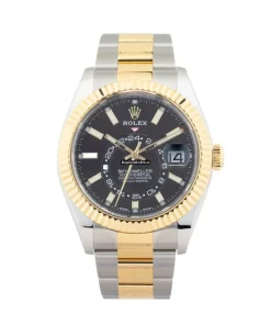 Offering Replica Rolex Sky-dweller 326933 Caliber 9001 Automatic Movement 42mm Gold/steel Case Mens/unisex Watch