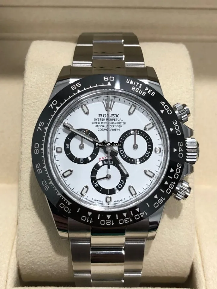 Distinctive Copies Rolex Daytona 116500ln Caliber 4130 Automatic Movement 40mm Steel Case Mens/unisex Watch - Image 3