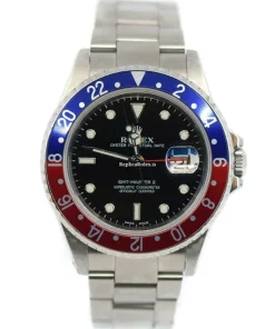 Wholesale Fake Rolex Gmt-master II 16710 Caliber 3185 Automatic Movement 40mm Steel Case Mens/unisex Watch