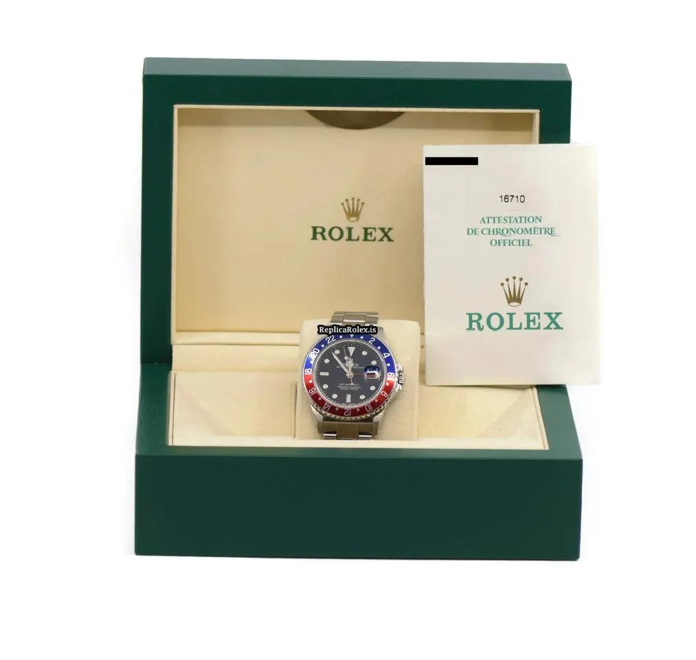 Wholesale Fake Rolex Gmt-master II 16710 Caliber 3185 Automatic Movement 40mm Steel Case Mens/unisex Watch - Image 4