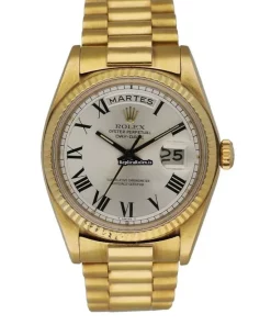 Affordable Replica Rolex Day-date 36 1803 Automatic Movement 36mm Yellow Gold Case Mens/unisex Watch
