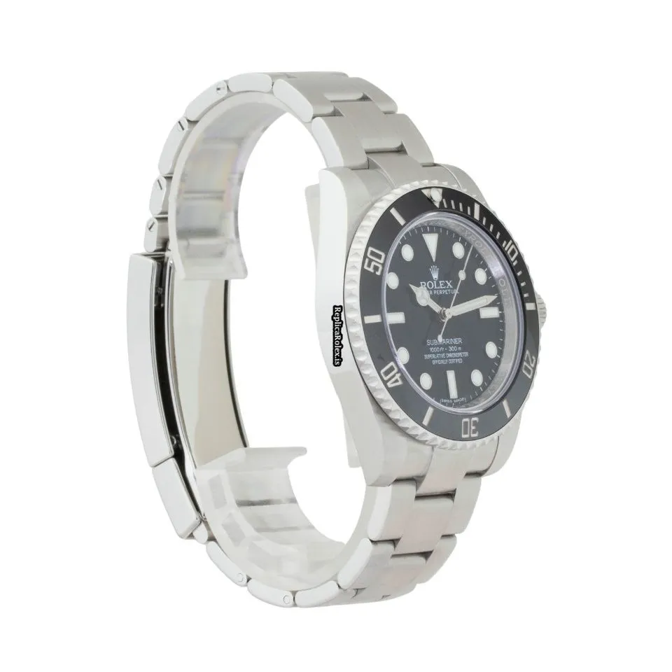 Terrific Replica Rolex Submariner (no Date) 114060 Caliber 3130 Automatic Movement 40mm Steel Case Mens/unisex Watch - Image 6