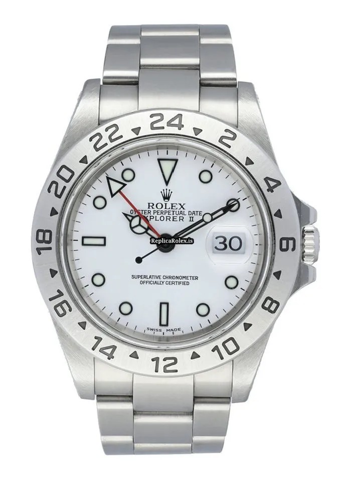 Discount Replica Rolex Explorer II 16570 Automatic Movement 40mm Steel Case Mens/unisex Watch