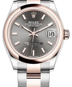 Fine Replica Rolex Datejust 278241 Automatic Movement 31mm Gold/steel Case Womens Watch