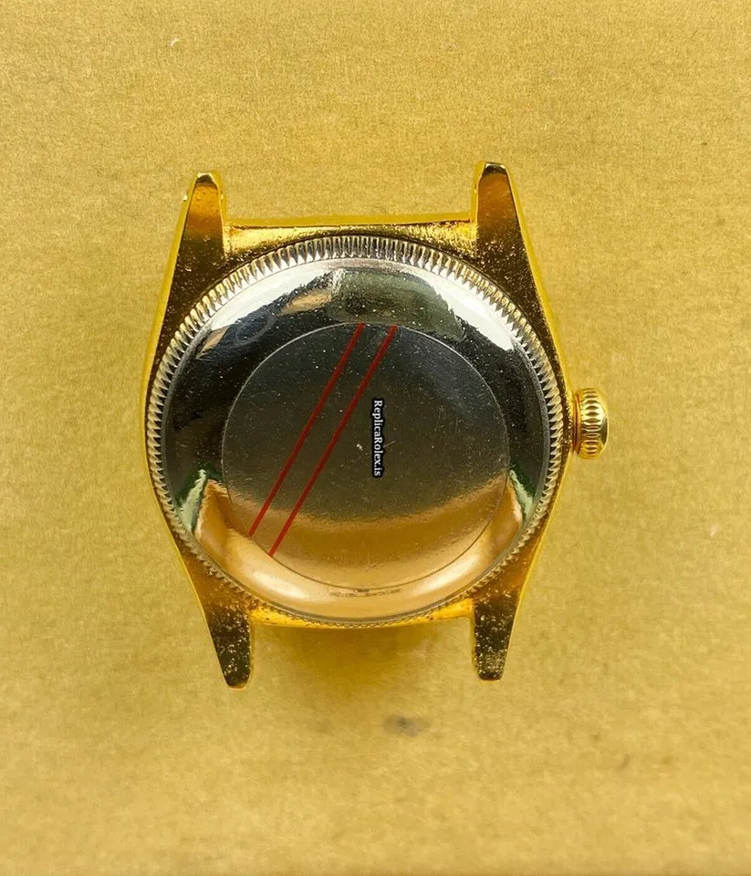 Good Replica Rolex Bubble Back 5050 Automatic Movement Gold/steel Case Mens/unisex Watch - Image 5