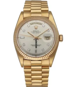 High-end Replica Rolex Day-date 36 1803 Automatic Movement 36mm Rose Gold Case Mens/unisex Watch