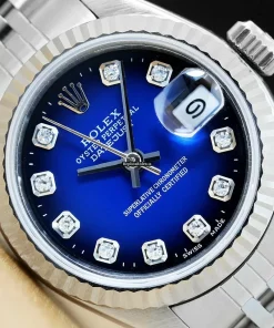 Cheap Replica Rolex Lady-datejust 69174 Caliber 2135 Automatic Movement 26mm Steel Case Womens Watch