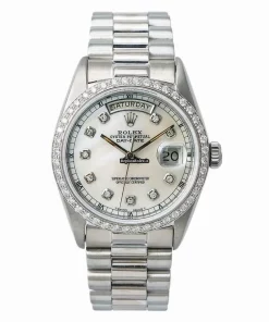 Aaa Replica Rolex Day-date 36 18039 Automatic Movement 36mm White Gold Case Mens/unisex Watch