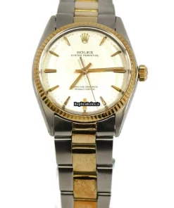 Remarkable Replica Rolex Oyster Perpetual 34 1002 Caliber 1570 Automatic Movement 34mm Gold/steel Case Mens/unisex Watch