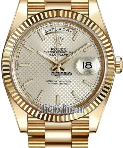 Superb Fake Rolex Day-date 40 228238 Automatic Movement 40mm Yellow Gold Case Mens/unisex Watch