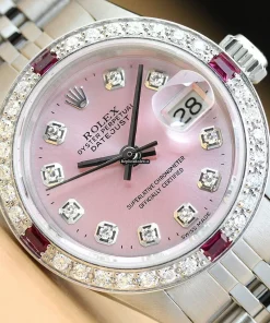 Great Fake Rolex Lady-datejust 69174 Caliber 2135 Automatic Movement 26mm Steel Case Womens Watch