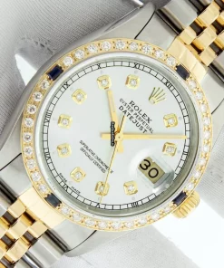 Incredible Fake Rolex Datejust 16013 Caliber 3035 Automatic Movement 36mm Gold/steel Case Mens/unisex Watch