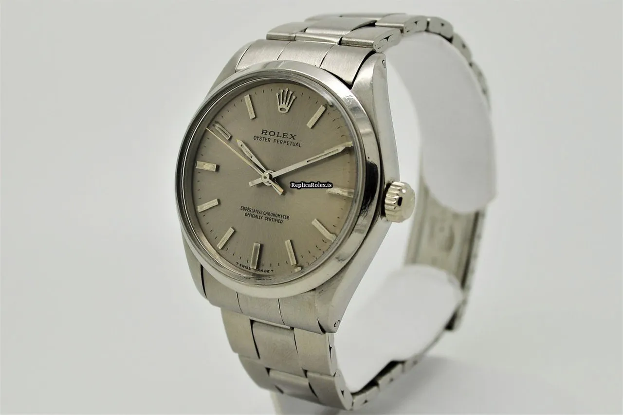 Luxury Clone Rolex Air King Precision 5500 Caliber 1520 Automatic Movement 34mm Steel Case Mens/unisex Watch - Image 2