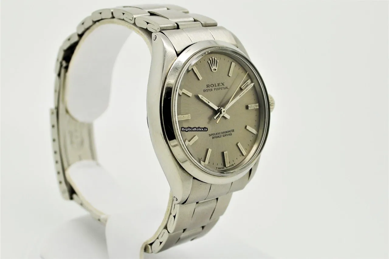 Luxury Clone Rolex Air King Precision 5500 Caliber 1520 Automatic Movement 34mm Steel Case Mens/unisex Watch - Image 3