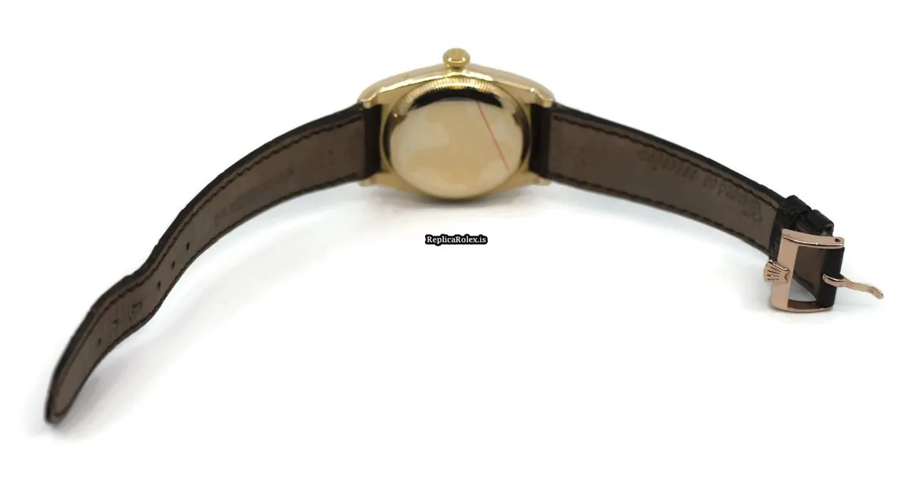 Lovely Replica Rolex Bubble Back 3065 Automatic Movement 32mm Rose Gold Case Mens/unisex Watch - Image 3