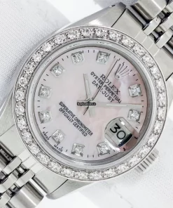 High Quality Fake Rolex Lady-datejust 6917 Caliber 2030 Automatic Movement 26mm Steel Case Womens Watch