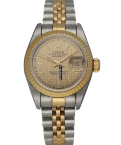 Well Made Fake Rolex Lady-datejust 69173 Automatic Movement 26mm Steel Case Womens Watch