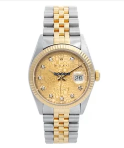 Nice Fake Rolex Datejust 16233 Automatic Movement 36mm Gold/steel Case Mens/unisex Watch