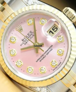 Awesome Fake Rolex Lady-datejust 69173 Caliber 2135 Automatic Movement 26mm Steel Case Womens Watch