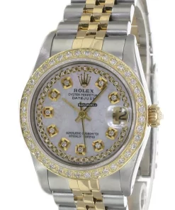 Recommend Fake Rolex Lady-datejust 68273 Caliber 2135 Automatic Movement 31mm Gold/steel Case Womens Watch