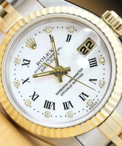 Awesome Replica Rolex Lady-datejust 69173 Caliber 2135 Automatic Movement 26mm Steel Case Womens Watch