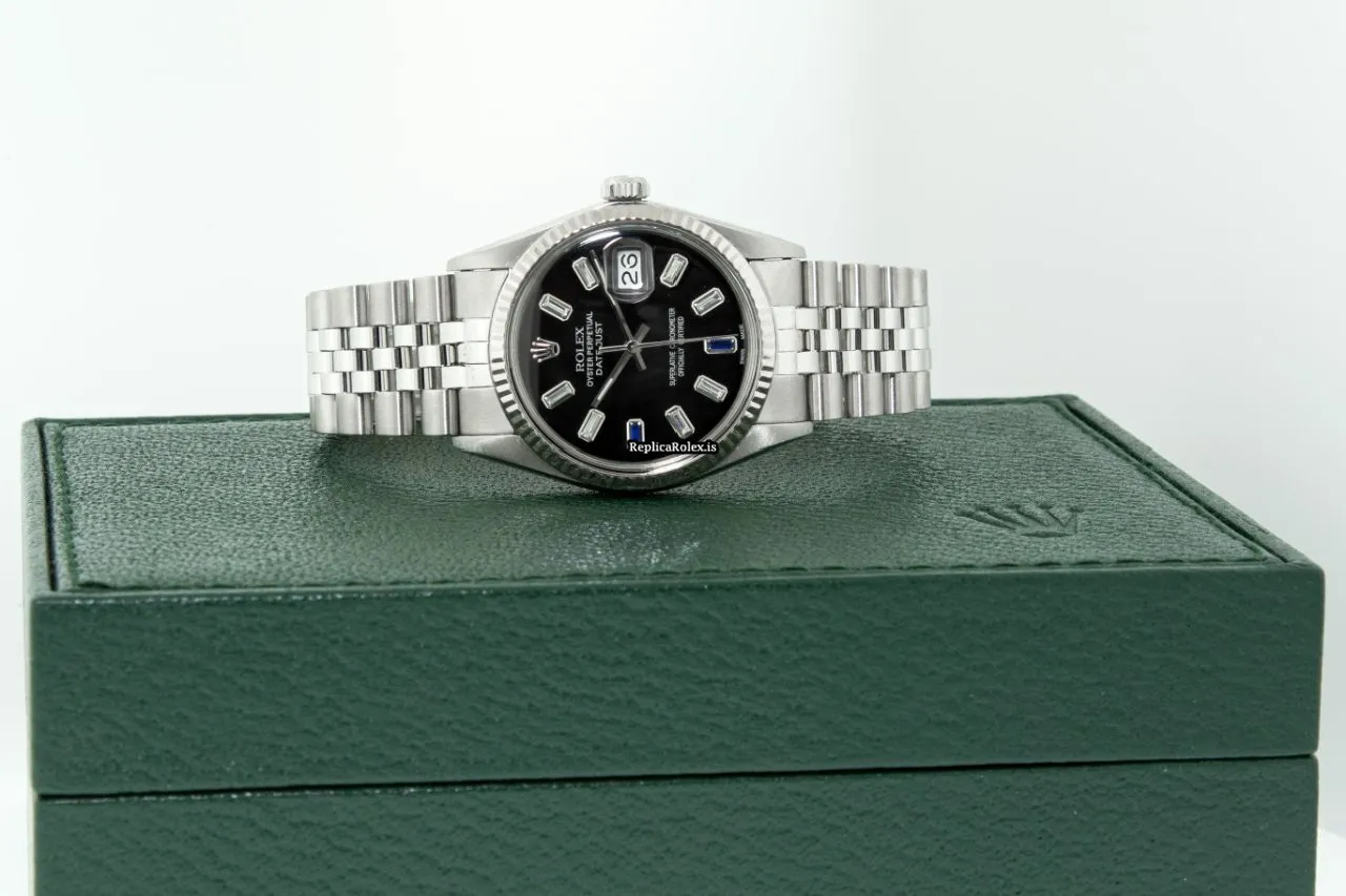 Cheap Replica Rolex Datejust 16030 Caliber 3035 Automatic Movement 36mm Steel Case Mens/unisex Watch - Image 6