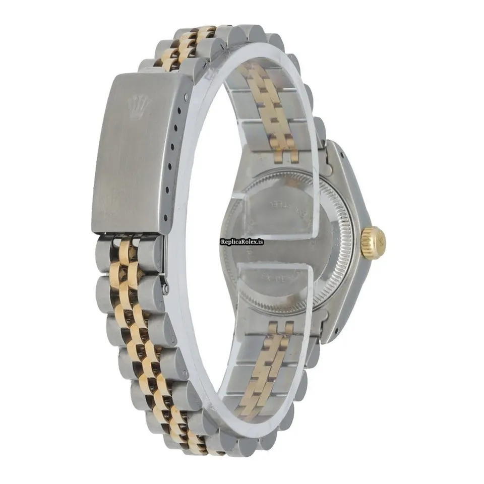 Pleasing Fakes Rolex Lady-datejust 69173 Automatic Movement 26mm Steel Case Womens Watch - Image 4