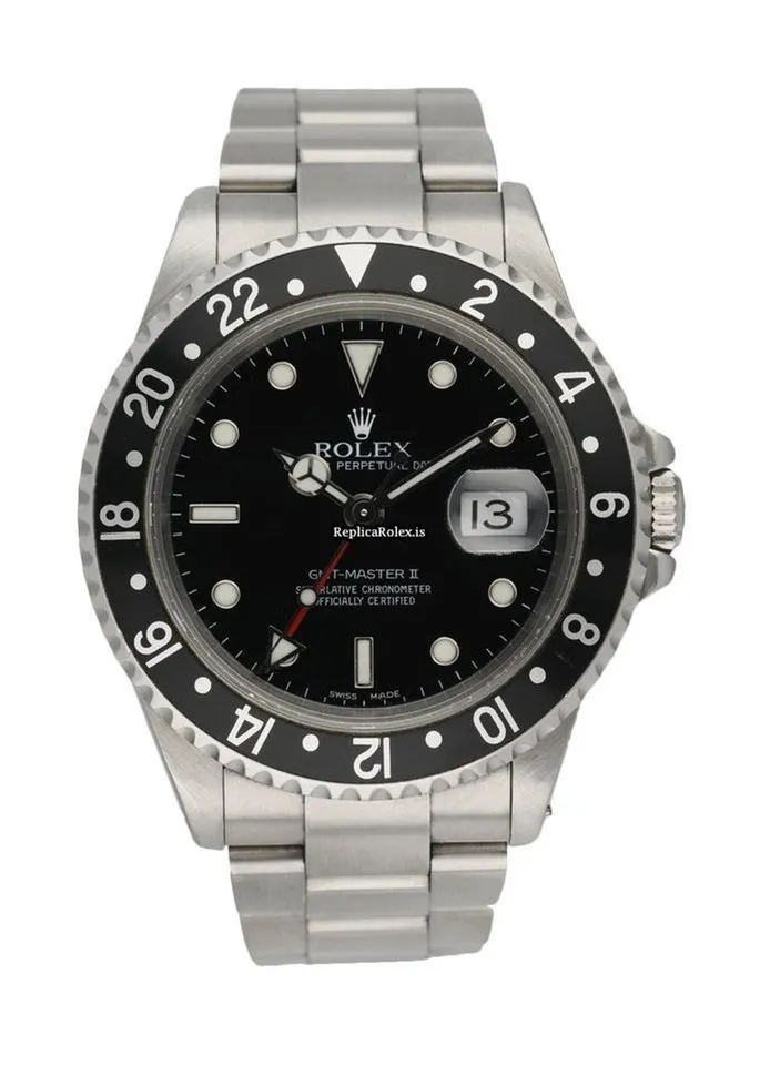 Unique Replica Rolex Gmt-master II 16710 Caliber 3185 Automatic Movement 40mm Steel Case Mens/unisex Watch