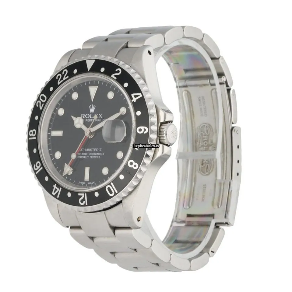 Unique Replica Rolex Gmt-master II 16710 Caliber 3185 Automatic Movement 40mm Steel Case Mens/unisex Watch - Image 2