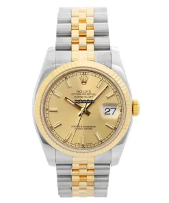 Mind-boggling Clone Rolex Datejust 116233 Automatic Movement 36mm Gold/steel Case Mens/unisex Watch