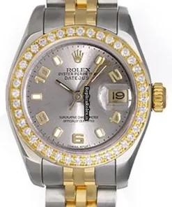 Stylish Replica Rolex Lady-datejust 179173 Automatic Movement Womens Watch