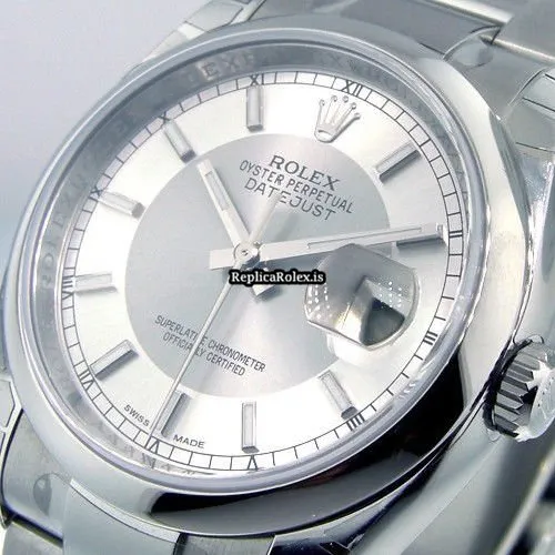 Inexpensive Fake Rolex Datejust 116200 Automatic Movement 36mm Steel Case Mens/unisex Watch