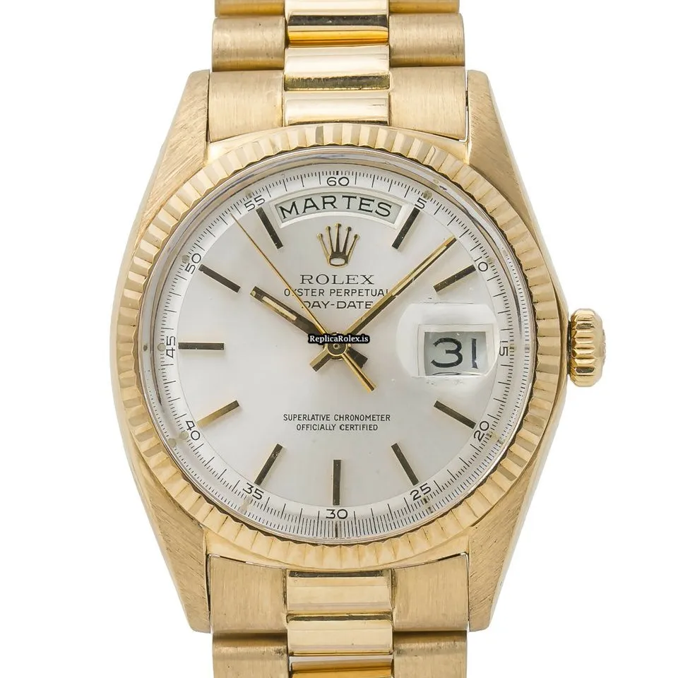 Unique Fakes Rolex Day-date 36 1802 Automatic Movement 36mm Yellow Gold Case Mens/unisex Watch - Image 4