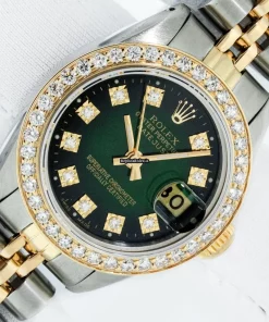 Epic Fakes Rolex Lady-datejust 6917 Caliber 2030 Automatic Movement 26mm Gold/steel Case Womens Watch