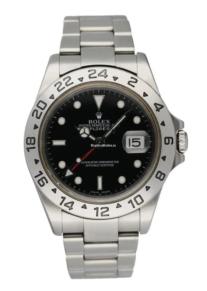 Wholesale Copy Rolex Explorer II 16570 Caliber 3185 Automatic Movement 40mm Steel Case Mens/unisex Watch