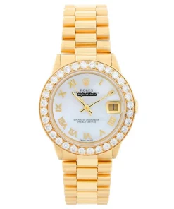 Top Knockoff Rolex Datejust 68278 31mm Yellow Gold Case Watch