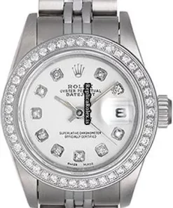 High-end Fake Rolex Oyster Perpetual Lady Date 69190 Automatic Movement Womens Watch