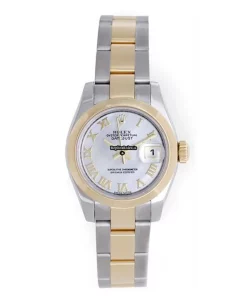 Nice Fakes Rolex Lady-datejust 179163 Automatic Movement 26mm Gold/steel Case Womens Watch