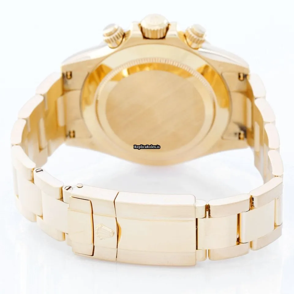 Awesome Replicas Rolex Daytona 116528 Automatic Movement 40mm Yellow Gold Case Mens/unisex Watch - Image 3
