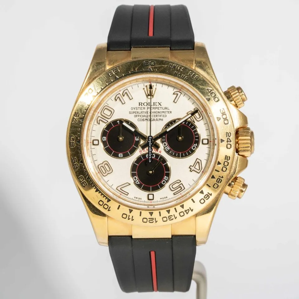 Excellent Replica Rolex Daytona 116518 Caliber 4130 Automatic Movement 40mm Yellow Gold Case Mens/unisex Watch