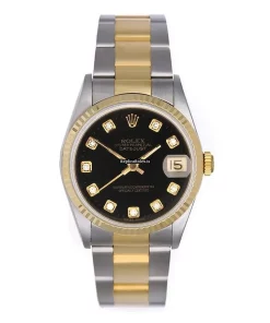 Attractive Fake Rolex Datejust 16233 Automatic Movement 36mm Gold/steel Case Mens/unisex Watch