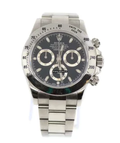 Good Fake Rolex Daytona 116520 Caliber 4130 Automatic Movement 40mm Steel Case Mens/unisex Watch