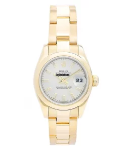 Fantastic Fake Rolex Lady-datejust 179168 Automatic Movement 26mm Yellow Gold Case Womens Watch