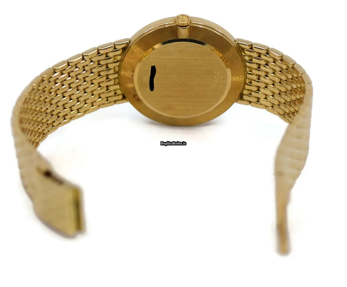 Good Fakes Rolex Cellini 5042 Manual Winding Movement 32mm Yellow Gold Case Mens/unisex Watch - Image 3