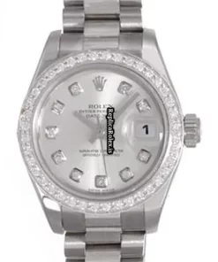 Fantastic Replica Rolex Lady-datejust 179179 Automatic Movement Womens Watch