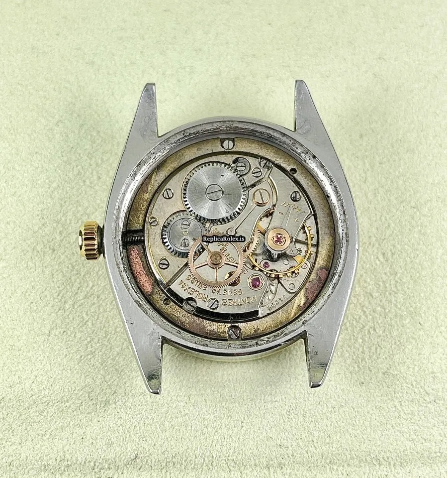 Fantastic Replica Rolex Oyster Precision 6694 Caliber 1225 Manual Winding Movement 34x40mm Steel Case Mens/unisex Watch - Image 5